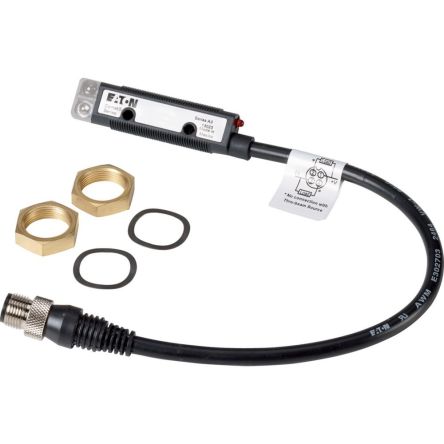 Eaton Diffuse Reflective Photoelectric Sensor, Rectangular Sensor, 150 mm Detection Range [135633 13107RSQD07]; 245-892