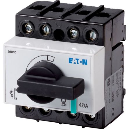 Eaton Fuse Switch Disconnector, 3 Pole, 40A Max Current [1314106 DCM-40/1]; 245-946
