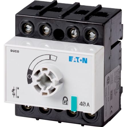 Eaton Fuse Switch Disconnector, 4 Pole, 40A Max Current [1314109 DCM-40/4-SK]; 245-948