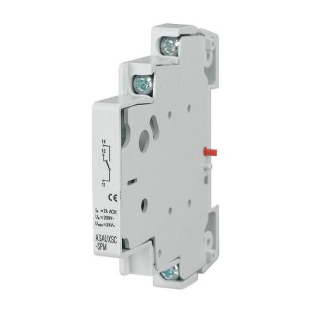 Eaton Auxiliary Contact, 1 Contact, 1CO, Eaton Distribution [131785 ASAUXSC-SPM]; 245-961
