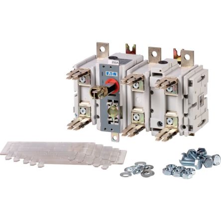 Eaton Fuse Switch Disconnector, 4 Pole, 250A Max Current [1318555 QSA250N-2/3N.]; 245-968
