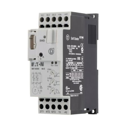 Eaton Eaton Moeller Soft Starter, , 4 kW, 480 V ac, 3 Phase, IP20 [134946 DS7-34DSX009N0-D]; 246-182