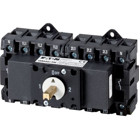 Eaton Fuse Switch Disconnector, 8 Pole, 40A Max Current, 40A Fuse Current [1319970 QM40/3N]; 246-268