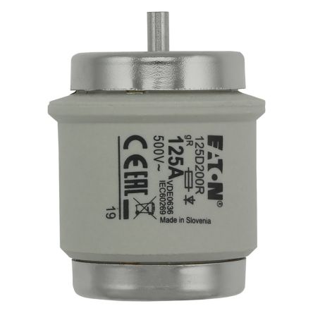 Eaton 125A Bottle Fuse, 500V [125D200R]; 246-286