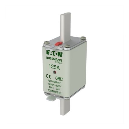 Eaton 125A NH Fuse, 63 x 40 x 135mm, 500V ac [125NHM1B]; 246-292