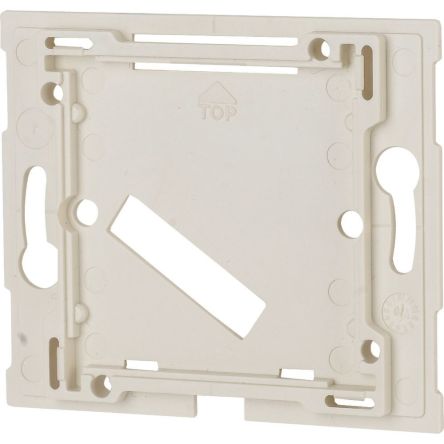 Eaton xComfort Series Support Plate, 5mm H, 60mm W, 70mm L for Use with Niko Pushbutton 45x45mm [126038 CMMZ-00/21]; 246-299