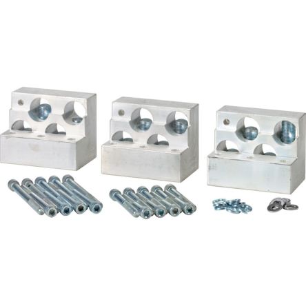 Eaton S811 Series Terminal Block, 4-Way, 120-240 mm² Wire, Screw Termination [127667 EML30]; 246-314