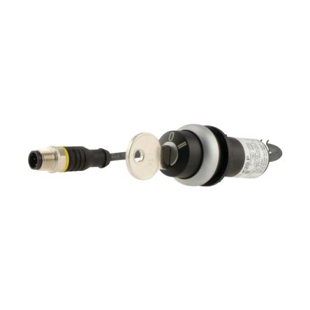Eaton 3-position Key Switch Head, Momentary, 22.5mm Cutout [186218 C22-WS3-MS1-K20-P5]; 246-446