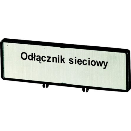 Eaton Label for Use with P3, T5, T5B [186888 ZFSNT71-P3]; 246-492