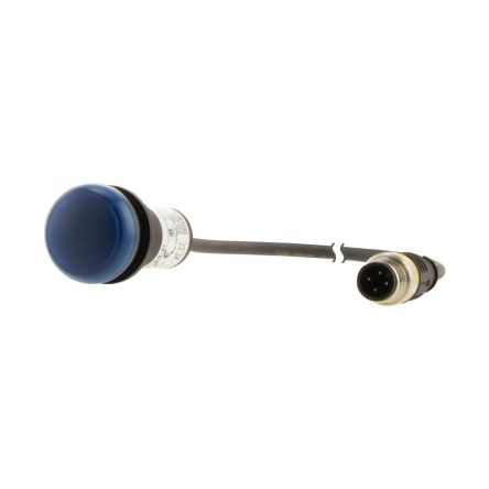 Eaton, Panel Mount Blue LED Indicator, 22.5mm Cutout, Round [181137 C22-L-B-24-P5]; 246-731