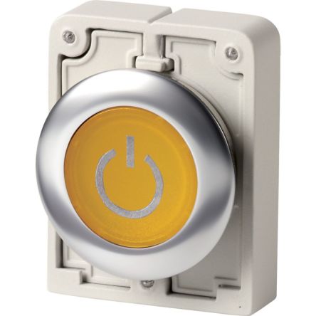 Eaton Pushbutton Actuator for Use with Pushbutton [188040 M30I-FDL-Y-X162]; 246-793
