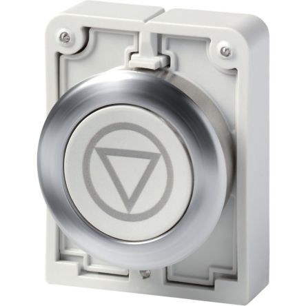 Eaton M30I Series Push Button Switch, Momentary, Spring Return, Panel Mount, 30.5mm Cutout, IP66, IP67, IP69 [188057 M30I-FD-GR-X66]; 246-796