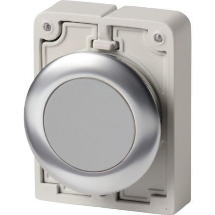 Eaton M30I Series Push Button Switch, Momentary, Spring Return, Panel Mount, 30.5mm Cutout, IP66, IP67, IP69 [188091 M30I-FD-GR]; 246-804