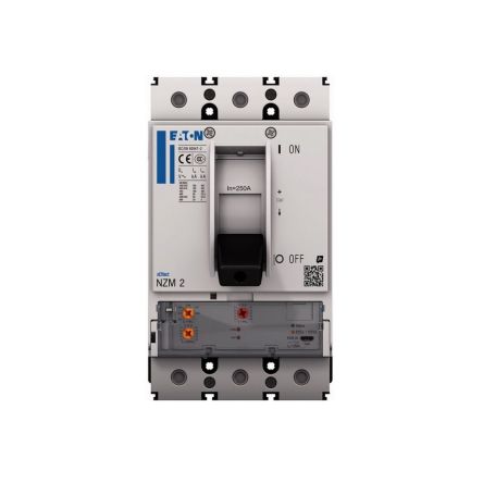 Eaton, Eaton Moeller NZM MCCB Molded Case Circuit Breaker 3P 220A, Breaking Capacity 5 kA, Fixed Mount [191633 NZMN2-MX220]; 246-863