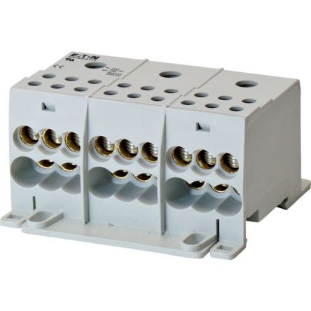 Eaton, xEnergy, 3 Way, Pluggable Terminal Block, Surface Mount, 102717 BPZ-KB-6/175 [102717 BPZ-KB-6/175]; 247-156