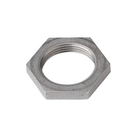 Steel Steel Cable Gland Locknut, M12 Thread [136195 E57KNS12]; 247-443