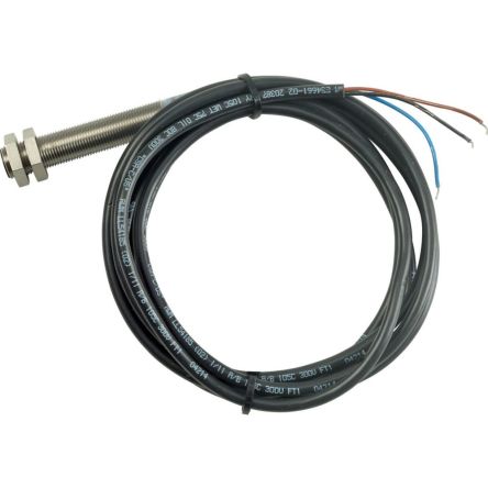 Inductive Barrel Proximity Sensor, M12 NC, 48 V [136206 E59-M12A105C02-D2]; 247-445
