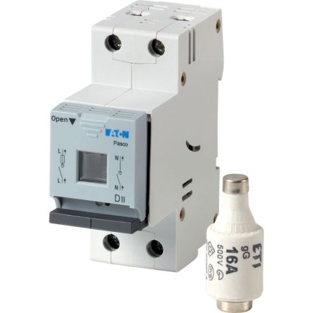 Fuse Switch Disconnector, 1 Pole, 16A Max Current, 16A Fuse Current [1713610 LPC25-16AFUSE]; 247-469