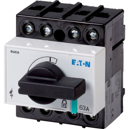 Eaton Fuse Switch Disconnector, 3 Pole, 63A Max Current [1314004 DCM-63/1]; 247-847
