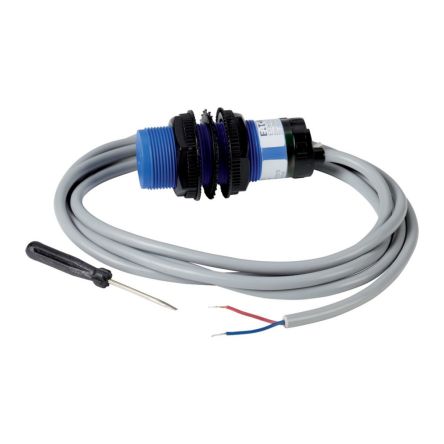 Eaton Capacitive Threaded Barrel Proximity Sensor, M30, 25 mm Detection, PNP NC, 10 → 30 V dc [134812 E53KBL30T111E]; 247-927