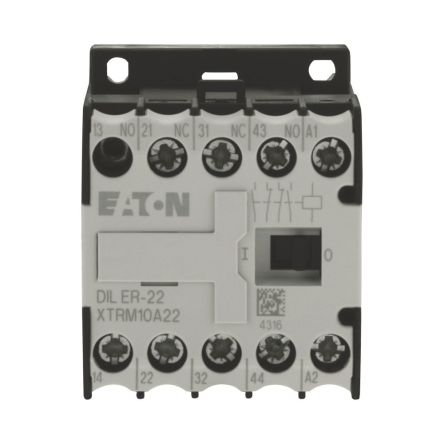 Eaton, DILER MCCB 6A, DIN Rail Mount [051779 DILER-22(400V50HZ,440V60HZ)]; 248-178