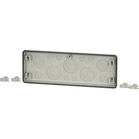 Eaton xEnergy Safety Ci Series Plastic Mounting Plate, 23mm H, 330mm W, 115mm L for Use with 375 mm Enclosure, [021982 FL4-5]; 248-200