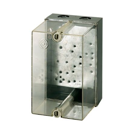 Eaton Series Transparent Plastic General Purpose Enclosure, IP65, 165 x 110 x 128mm [036180 CI-COM]; 248-213