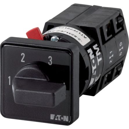 Eaton TM Series 4 Position Selector Switch Head, Black Handle [030267 TM-2-8231/EZ-SW]; 248-284