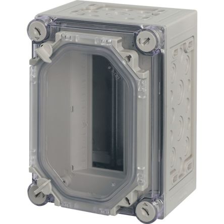 Eaton AE/I23E Enclosure for use with AFDD, MCB, RCBO, RCD [032139 AE/I23E/T]; 248-289