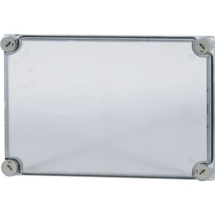 Eaton xEnergy Safety Ci Series Plastic Cover, 250mm H, 375mm W, 65mm L for Use with Basic Enclosure, U-CI23, xEnergy [017203 D125-CI43]; 248-298