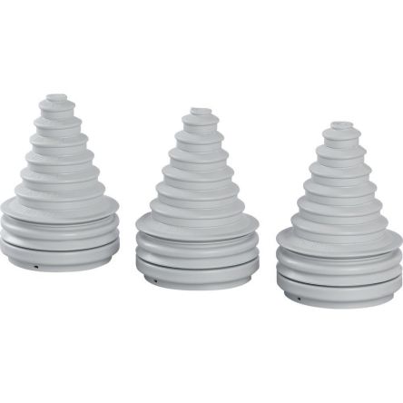 Eaton Eaton xEffect Grey Polyvinyl Chloride Cable Grommet 036269 KT4 [036269 KT4]; 248-309