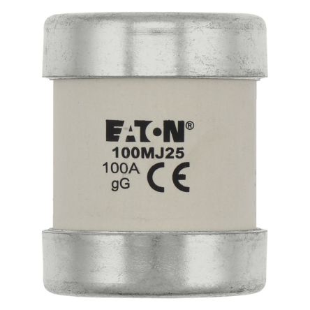 Eaton 100A Cartridge Fuse, 39 x 46mm [100MJ25-6]; 248-664