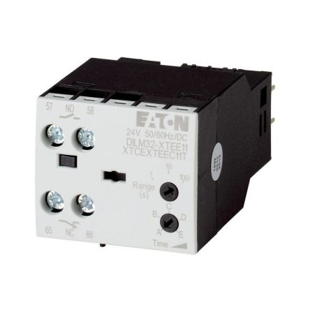 Eaton DILM Series Timer Relay, 200-240V ac, 2-Contact, 0.05-1s, SPDT [105212 DILM32-XTED11-1(RAC240)]; 248-757