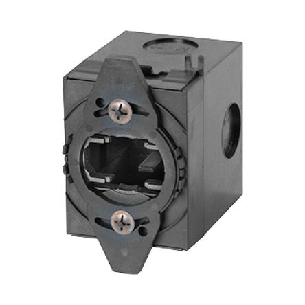 Eaton, M22 Series Hygienic Adapter for Use with Pushbutton, IEC/EN 60947, VDE 0660 Standard [106524 M22-ADC4]; 248-771