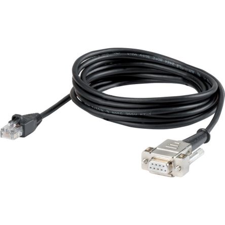 Eaton EU4A Series Cable for Use with XC100, XC121, XC200, Analogue And Digital Signals [106726 EU4A-RJ45-CAB1]; 248-777