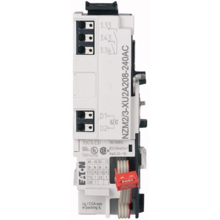 Eaton Shunt Release, 2 Contact, 2NO, Eaton Moeller NZM NZM2/3 [189740 NZM2/3-XA2A24AC/DC]; 248-969