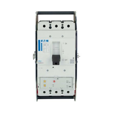 Eaton, Eaton Moeller NZM MCCB Molded Case Circuit Breaker 3P 450A, Breaking Capacity 9 kA, Withdrawable [191553 NZMH3-MX450-AVE]; 249-005