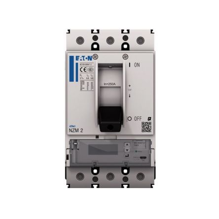 Eaton, Eaton Moeller NZM MCCB Molded Case Circuit Breaker 3P 160A, Breaking Capacity 5 kA, Plug In [192200 NZMH2-PX160-TZ-SVE]; 249-042