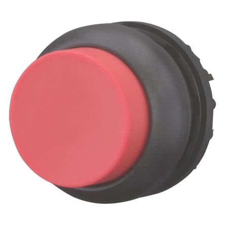 Eaton Series M22 Series Push Button Light Switch, Maintained, Flush Mount, 22.5mm Cutout, IP66, IP67, IP69K [216668 M22S-DRH-R]; 250-816
