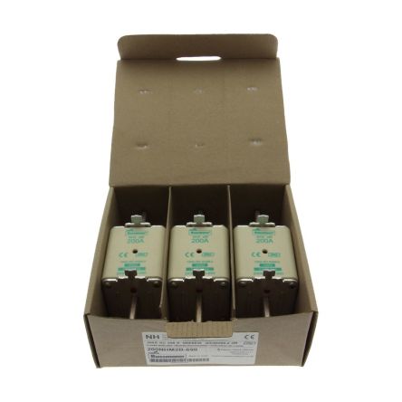 Eaton 200A NH Fuse, 71 x 54 x 150mm, 690V ac [200NHM2B-690]; 250-839