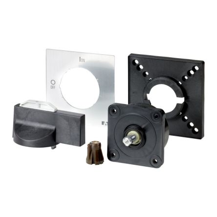 Eaton Black Locking Handle, Round Lock [207613 SVB-SW-T8]; 250-852