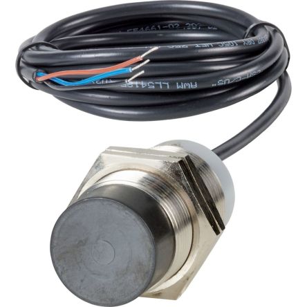 Eaton Inductive Threaded Barrel Proximity Sensor, M30, 15 mm Detection, PNP NC, 30 V [197763 E57G-30UPC15-C2]; 250-926