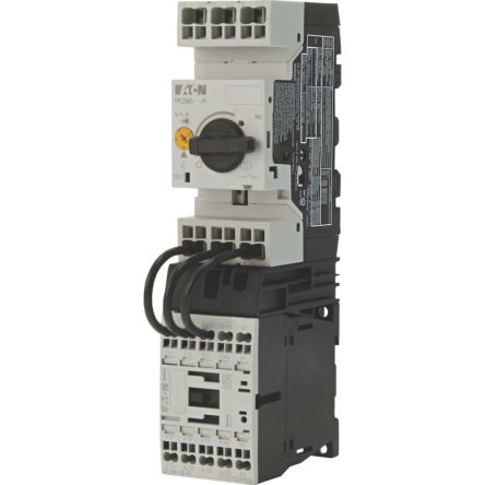 Eaton MSC Motor Starter, DOL, 415 V ac, 3 Phase, IP20 [199569 MSC-D-10-M9(230V50HZ)-PI]; 251-052