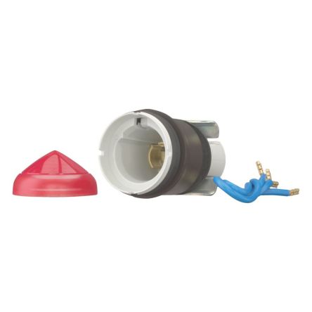 Eaton, Panel Mount Red LED Indicator, 22.5mm Cutout, IP67, IP69K, Round [208689 L-R]; 251-074