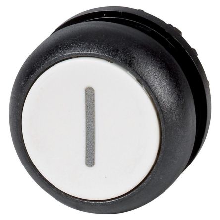 Eaton M22S Series Push Button Switch, Momentary, Spring Return, Panel Mount, 22.5mm Cutout, IP66, IP67, IP69K [216612 M22S-D-W-X1]; 251-105
