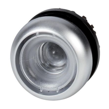 Eaton M22S Series Push Button Switch, Maintained, Panel Mount, 22mm Cutout, IP67, IP69K [216626 M22-DR-X-GVP]; 251-106