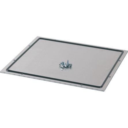 Eaton xEnergy Series Metal Base Plate, 5mm H, 318mm W, 368mm L for Use with Enclosure Mounting [192886 XSPEAL0406]; 251-152