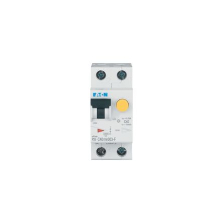 Eaton RCBO, 40A Current Rating, 1P + N Poles, 30mA Trip Sensitivity, Type C, xPole Range [193541 PXK-C40/1N/003-F]; 251-168