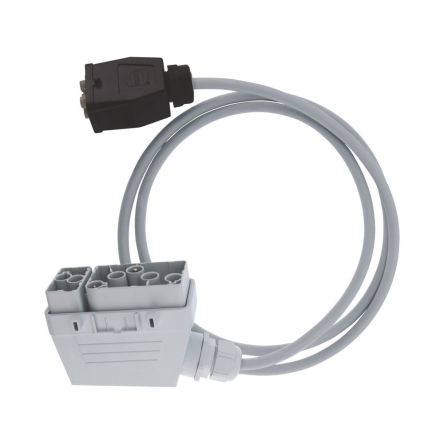 Eaton Rapid Link Series Cable for Use with PLC, 480 V ac [198284 RA-Q4/C2-1M5]; 251-235