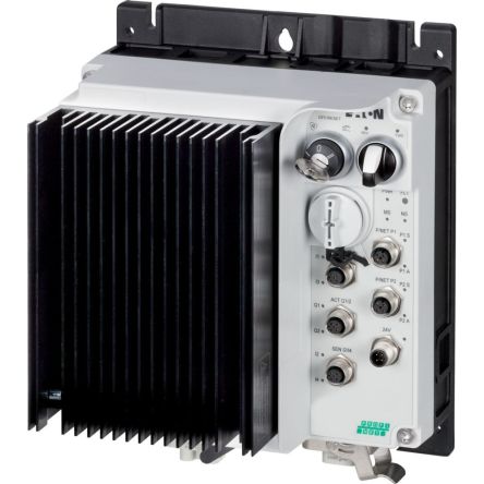 Eaton 0.75 kW Motor Controller, 400 → 480 V ac, 3 Phase, 2.4 A, Speed Controller Function, 480 V [198932 RASP5-2420PNT-4120000S1]; 251-294